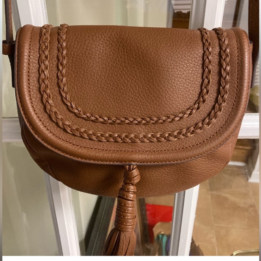 Vince Camuto braided crossbody purse